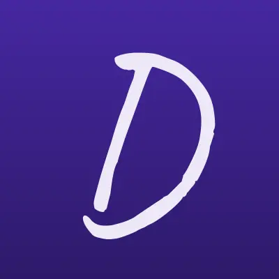 Dessange, сеть салонов красоты, лого-визитка