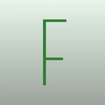 Ffgallery, салон цветов, лого-визитка